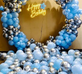 Ring Balloon Birthday Decoration