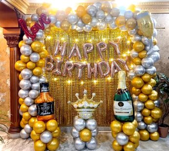 Chrome Golden Decoration