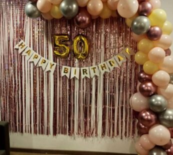 50th Birthday Wall Decoration