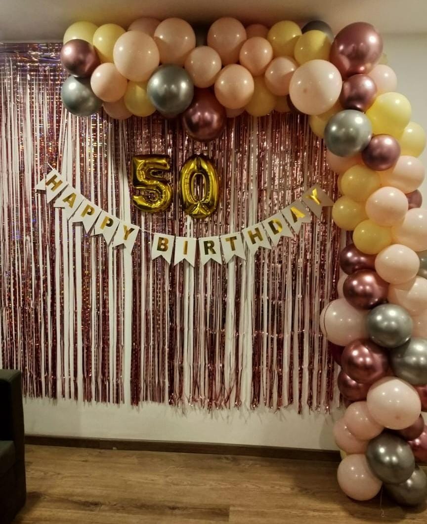 50th Birthday Wall Decoration