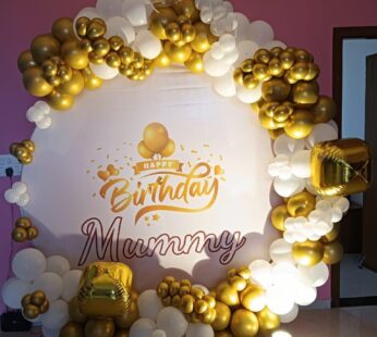 MOM Ring Birthday Decoration