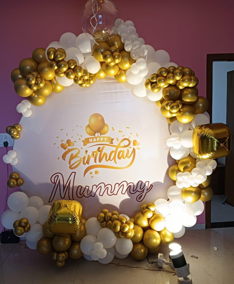 MOM Ring Birthday Decoration
