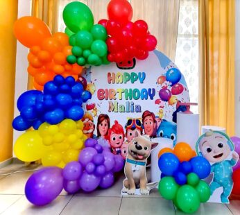 Cocomelon Ring Birthday Decoration