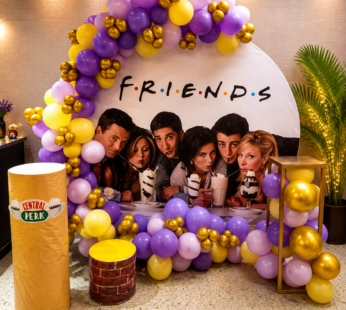 Friends Backdrop Decoration